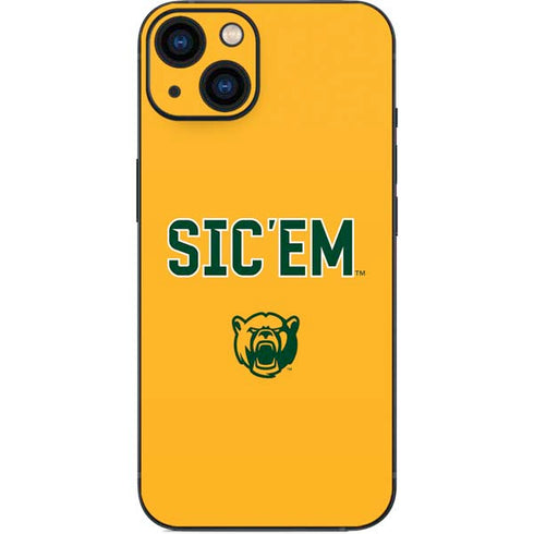 Baylor University Sic Em iPhone 13 Skin